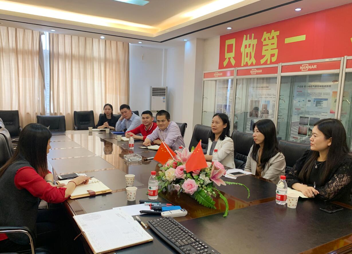 东莞市高新技术产业协会领导一行走访广发体育app下载科技 东莞市高新技术产业协会领导一行走访广发体育app下载科技