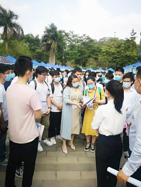 海阔凭鱼跃,天高任鸟飞!——2021东莞广发体育app下载科技公司首场校园招聘会纪实 海阔凭鱼跃,天高任鸟飞!——2021东莞广发体育app下载科技公司首场校园招聘会纪实
